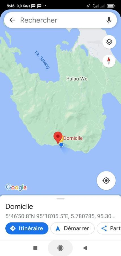 Pulau Weh Sabang Marifi Bed & Breakfast Paya Dış mekan fotoğraf